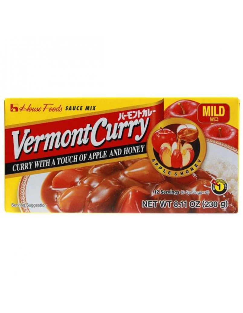 HOUSE VERMONT CURRY MILD (RED) 日式咖哩 甘口 230GM