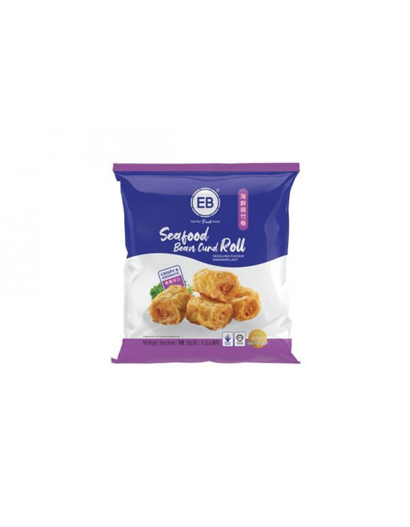 EB SEAFOOD BEANCURD ROLL 海鲜腐竹卷 300GM