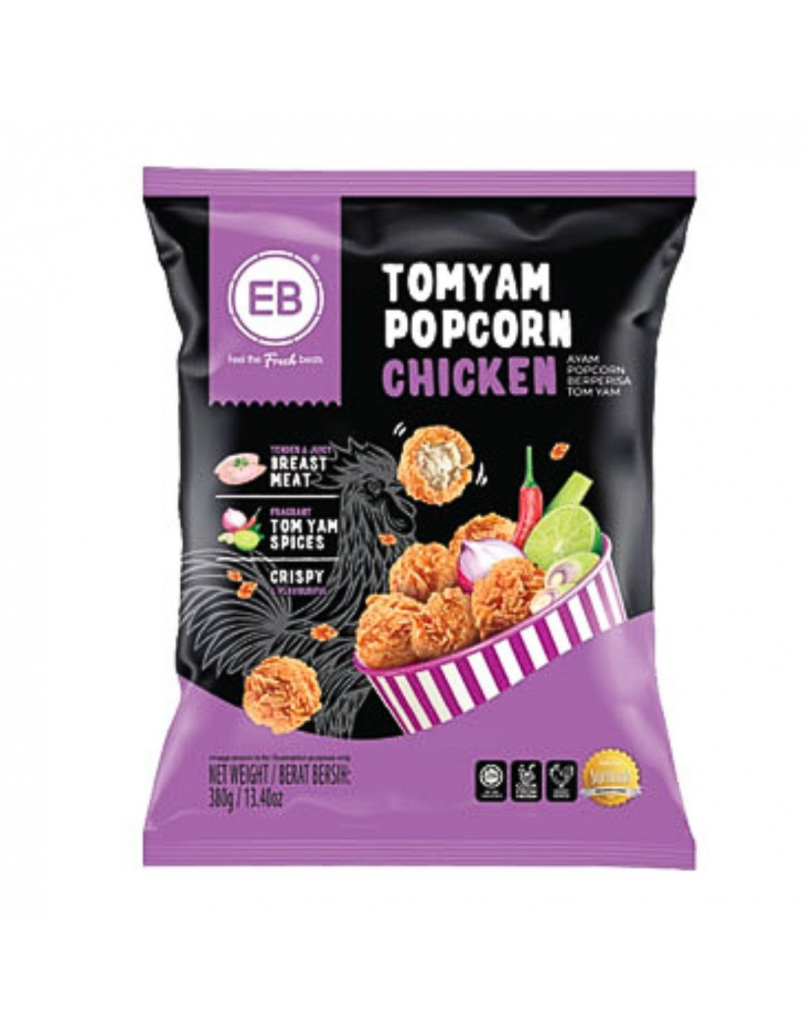 EB POPCORN CHICKEN TOMYAM 东炎鸡米花 380GM