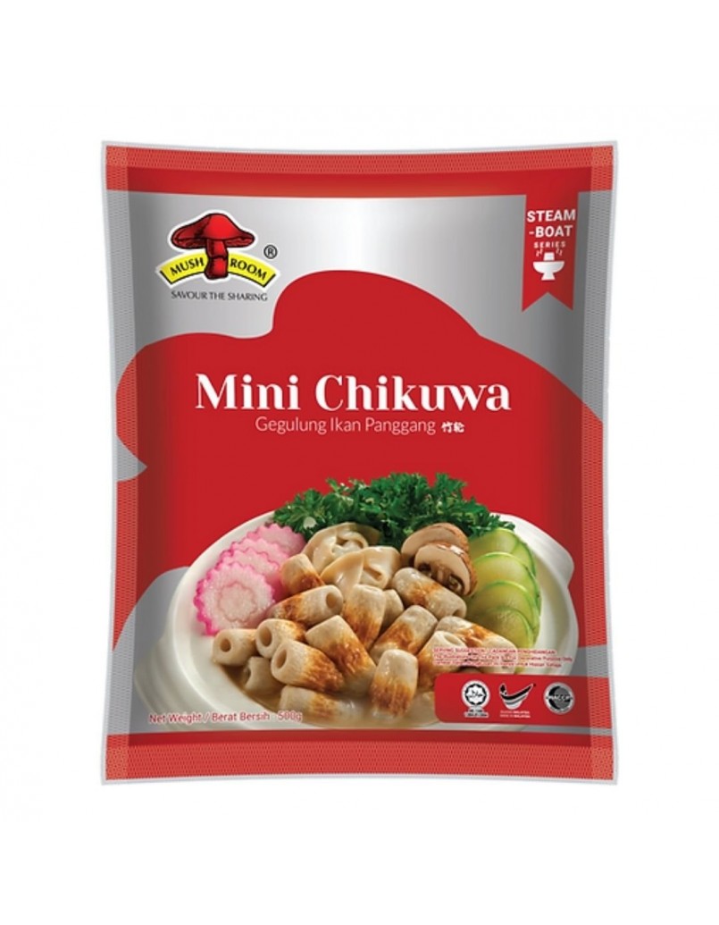 QL MINI CHIKUWA 烧烤竹轮 500GM